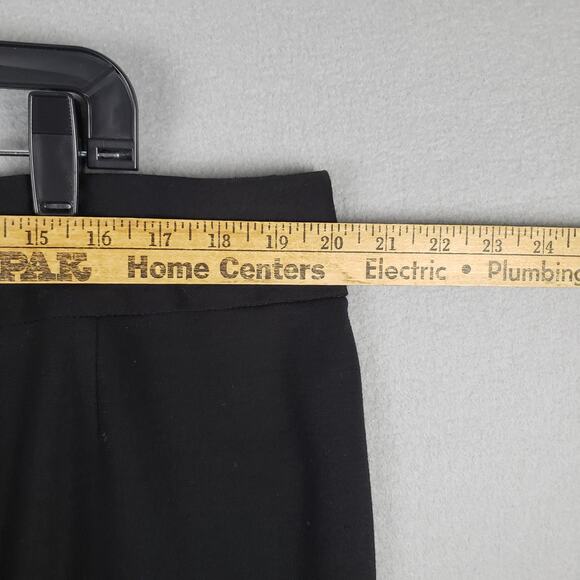 Lane Bryant Size 18 Classic Pencil Skirt Solid Black Closet Staple Office Basic - Picture 2 of 7